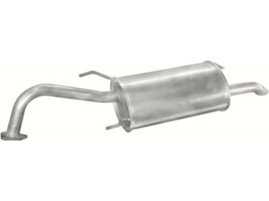 Глушник Хюндай Лантра (Hyundai Lantra) 90-95 1.5i (10.02) Polmostrow алюмінізірованний