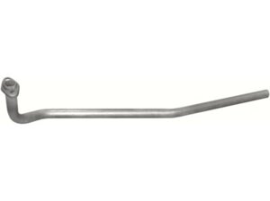 Труба приемная без катализатора Опель Корса Б (Opel Corsa B) 1.2-1.4 93-00 (17.396) Polmostrow алюминизированный