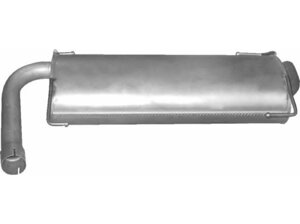 Глушитель Пежо Боксер (Peugeot Boxer) 3.0 HDi 2011 - (07.86) Polmostrow алюминизированный