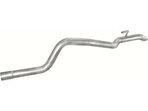 Труба концевая Мерседес Спринтер (Mercedes Sprinter) 95- 2.3D SWB (13.258) Polmostrow алюминизированный