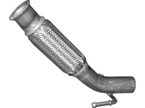 Труба коллекторная без катализатора Пежо 406 (Peugeot 406) 2.0 HDi srdan, combi 98-04 (19.412) - Polmostrow