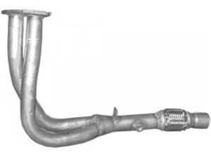 Труба приемная Опель Синтра (Opel Sintra) 2.2i -16V 3.0i -24V 96-99 (17.621) Polmostrow алюминизированный