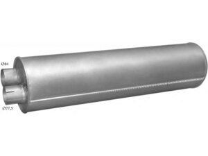 Глушитель DAF (ДАФ) LF FA45 130; FA45 150; FA45 170 (61.07) POLMOstrow