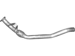 Труба соединительная Ауди А4 (Audi A4) 2.0 SEDAN, KOMBI 00 - 03 (01.110) Polmostrow алюминизированный