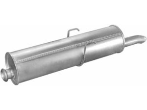 Глушитель Пежо 405 (Peugeot 405) 1.9i/MI16 87-92 (19.14) Polmostrow алюминизированный