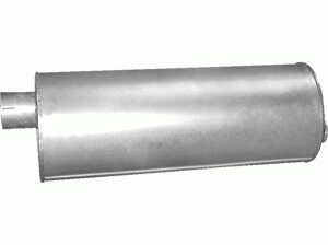 Глушник Мерседес СК (Mercedes SK) 17-26 Tonns (69.001) Polmostrow алюмінізірованний
