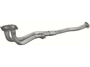 Труба колекторна Опель Вектра (Opel Vectra) 1.4-1.6i 88-92 (17.515) Polmostrow алюмінізірованний