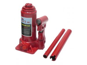 Домкрат гідравлічний (пляшка) 3т h=180/340 червоний EX-HJ180340-3T JNS-03 3T EBJ0302 EuroEx