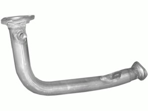 Труба коллекторная Citroen Saxo/Peugeot 106 1.0i/1.1i 91-04 (04.324) Polmostrow алюминизированный