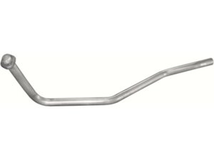 Труба коллекторная Опель Корса А (Opel Corsa A) 1.0S/1.2N 83-92 (17.527) Polmostrow алюминизированный