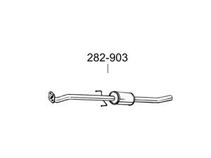 Глушник передній Кіа Сід (Kia Ceed) 1.4/1.6 06-09 (282-903) Bosal 47.68