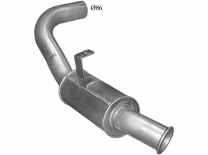 Глушитель DAF (ДАФ) 45/55 5,9 91-12 (61.19) Polmostrow