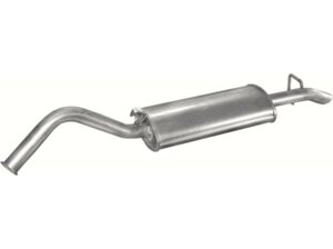 Глушитель Ауди 100 (Audi 100) 83-90/200 83-84 1.8/2.0 (01.10) Polmostrow