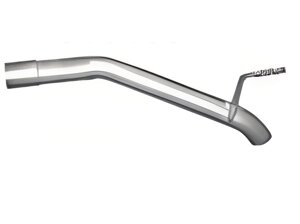 Труба выхлопная Опель Астра J (Opel Astra J) 1.4i (17.92) Polmostrow алюминизированная