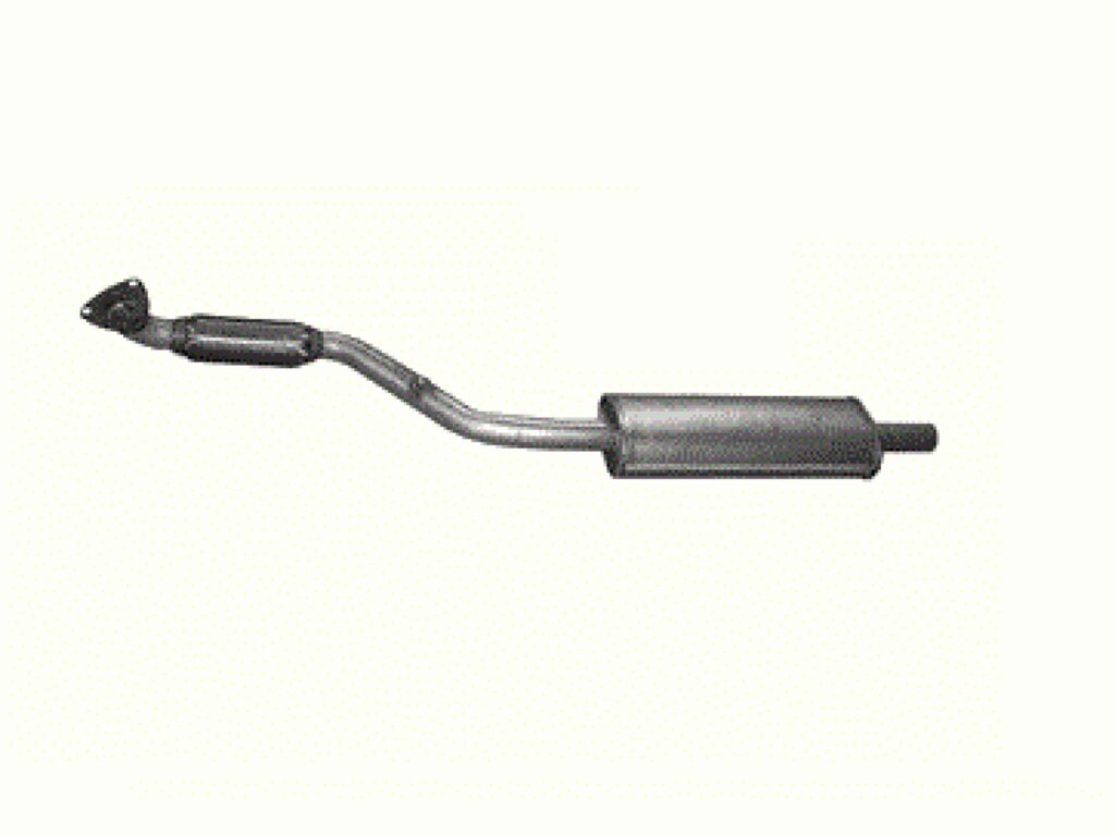 Приймальна труба з резонатором Опель Зафіра Б (Opel Zafira B) 1.6 CNG  06- (17.09) Polmostrow від компанії Інтернет-магазин "Глушачек" - фото 1