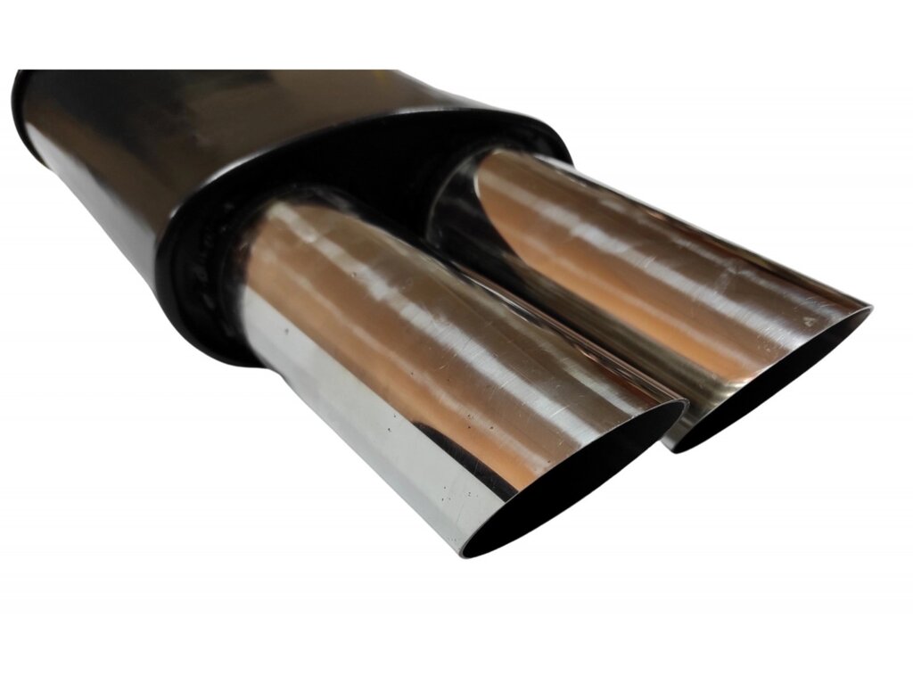Прямоточний глушник V025 /нержавіюча сталь від компанії Інтернет-магазин "Глушачек" - фото 1