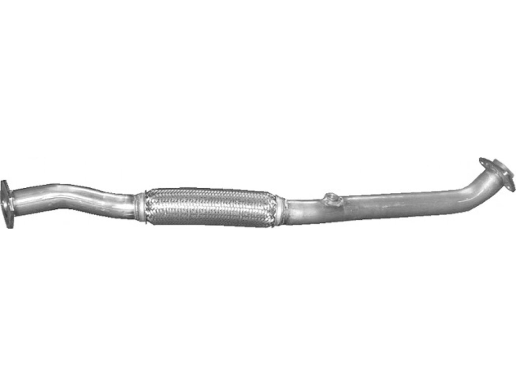 Труба глушника приймальна Ніссан Прімера (Nissan Primiera) 2.0i 16V 06/99-01/02 (15.401) - Polmostrow від компанії Інтернет-магазин "Глушачек" - фото 1