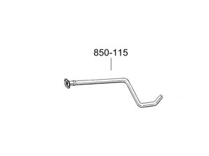 Труба Опель Астра J (Opel Astra J) 09-13 (850-115) Bosal