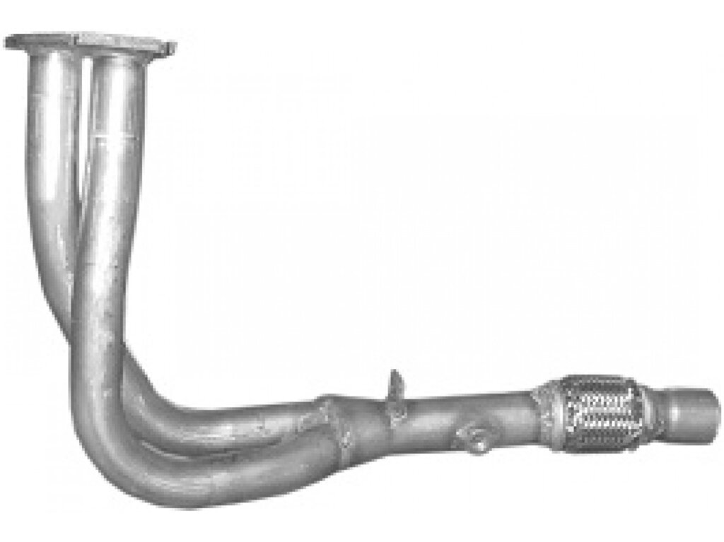 Труба приймальна Опель Сінтра (Opel Sintra) 2.2i -16V 3.0i -24V 96-99 (17.621) Polmostrow від компанії Інтернет-магазин "Глушачек" - фото 1
