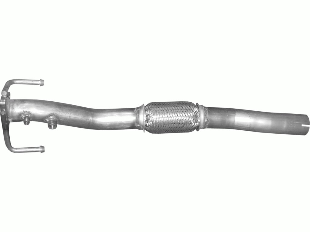 Труба середня Опель Корсу Д (Opel Corsa D) 1.3 TDi 06 -  (17.346) Polmostrow від компанії Інтернет-магазин "Глушачек" - фото 1