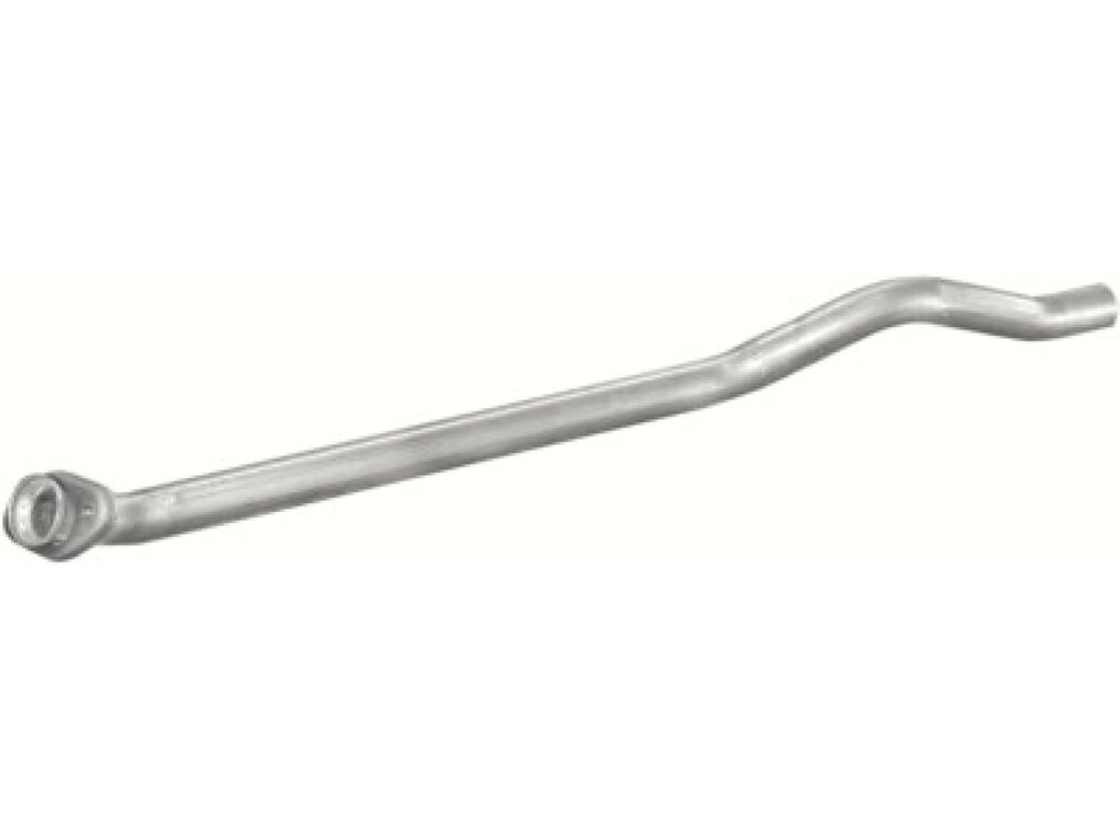 Труба средняя Опель Кадет (Opel Kadett) 84-91 1.3N/S (17.473) Polmostrow алюминизированный от компании Интернет-магазин "Глушачек" - фото 1