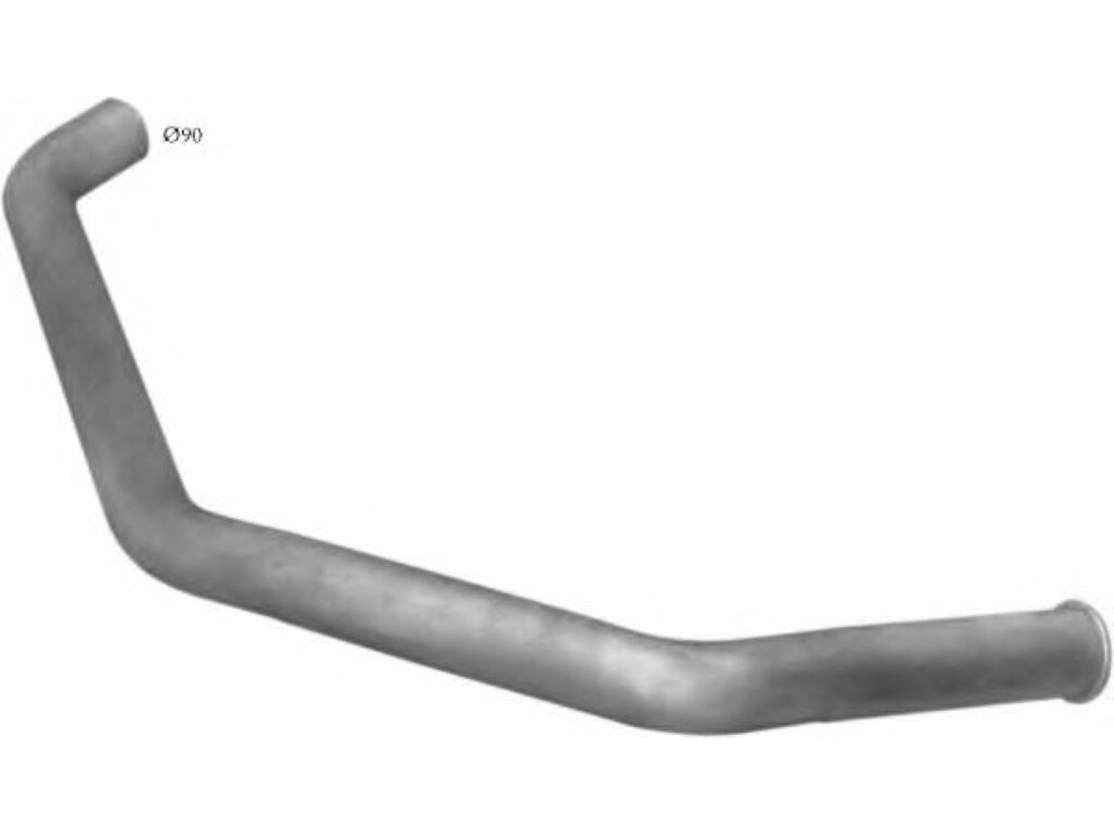 Труба вихлопна MAN М90 din 49645 (68.08) Polmostrow від компанії Інтернет-магазин "Глушачек" - фото 1
