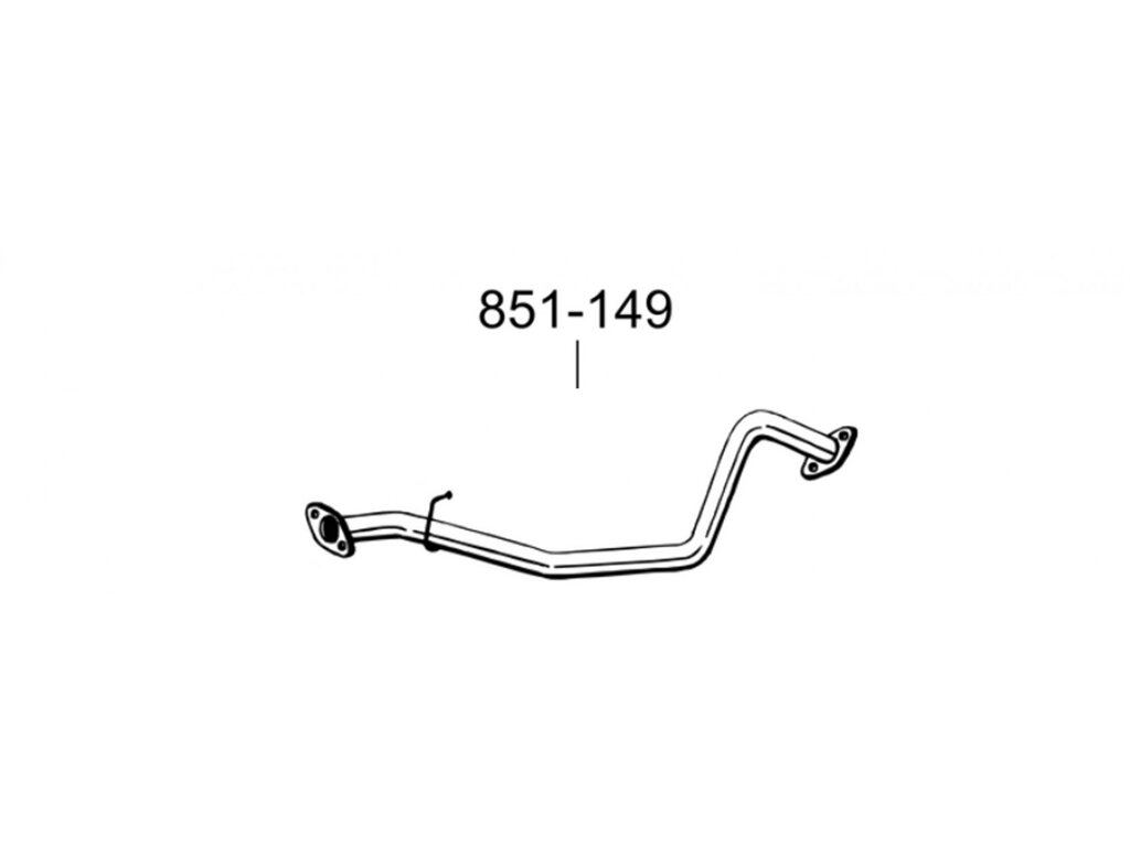 Труби Сузукі Джимні (Suzuki Jimny) 04- (851-149) Bosal від компанії Інтернет-магазин "Глушачек" - фото 1
