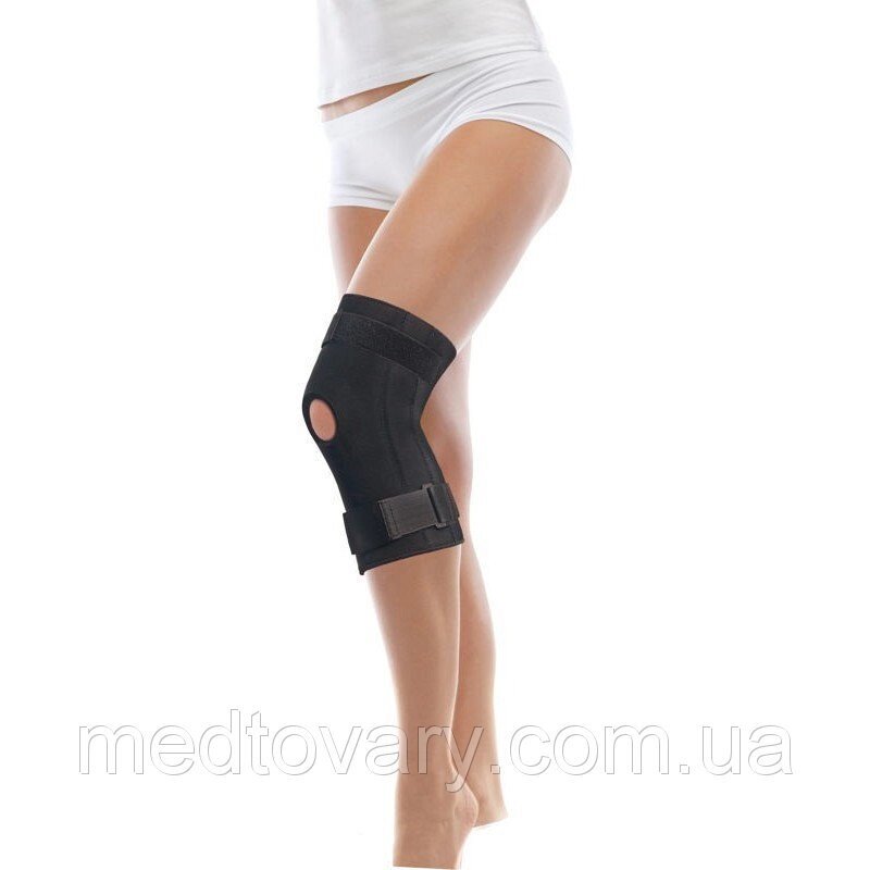 Бандаж для колінного суглоба (з 2-ма ребрами жорсткості) розмір 2 від компанії Фармєдіс, ТОВ - фото 1