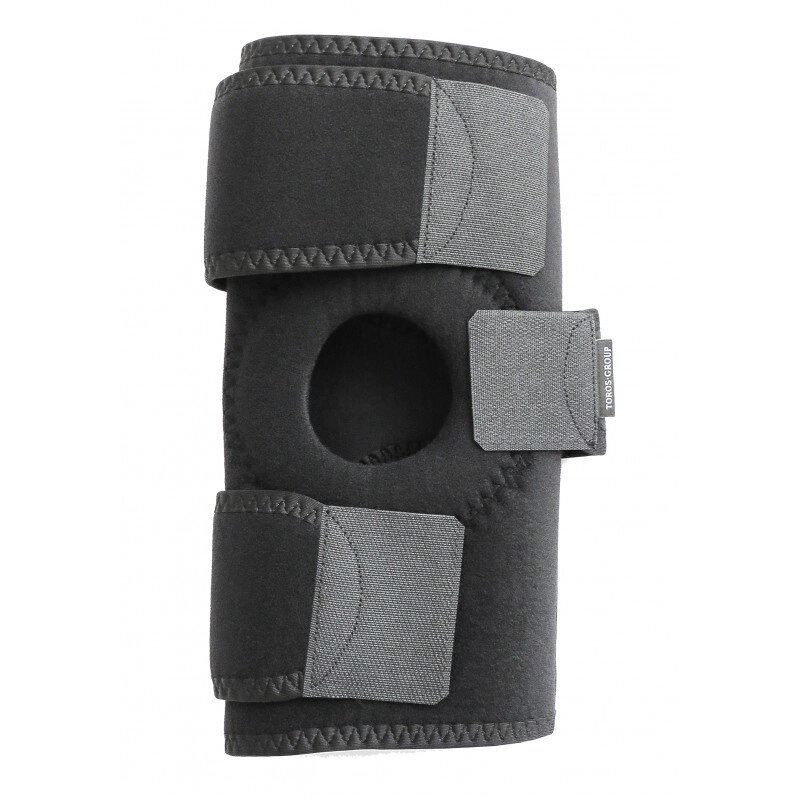 Бандаж для колінного суглоба з 2 ребрами жорсткості роз'ємний неопреновий розмір 1 517-1 від компанії Фармєдіс, ТОВ - фото 1