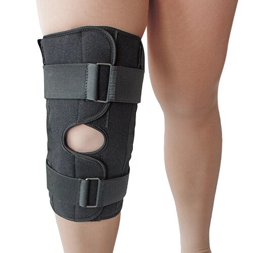 Бандаж на колінний суглоб роз'ємний Алком 3052 4 від компанії Фармєдіс, ТОВ - фото 1