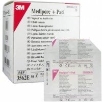 Гіпоалергенний пластир "MEDIPORE" 10 см х 15 см + ПЕД від компанії Фармєдіс, ТОВ - фото 1