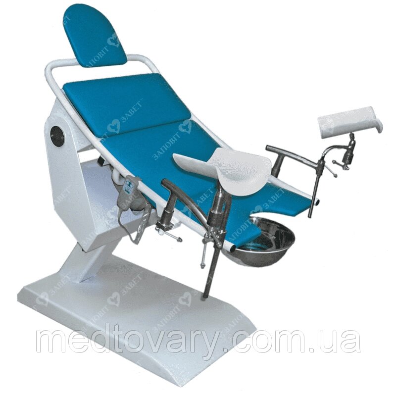 Крісло гінекологічне КГ-3Е з електроприводом від компанії Фармєдіс, ТОВ - фото 1