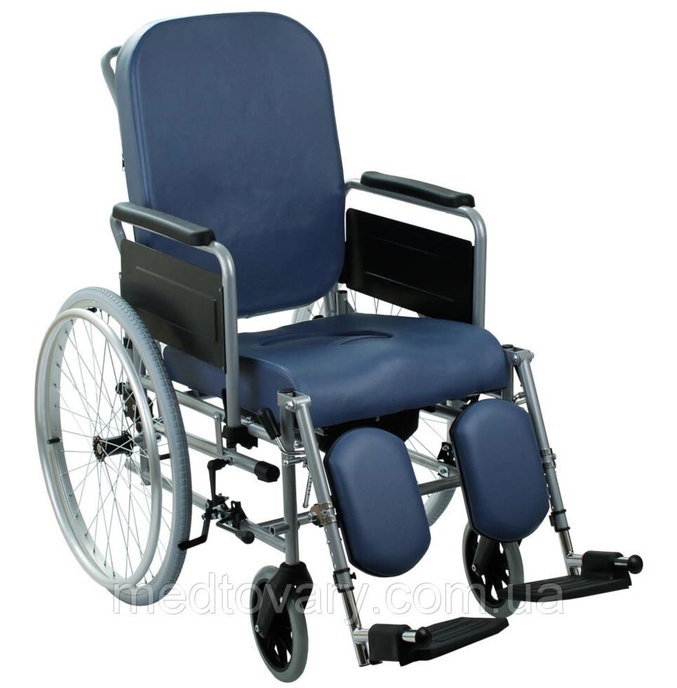 Крісло-коляска із санітарним обладнанням від компанії Фармєдіс, ТОВ - фото 1