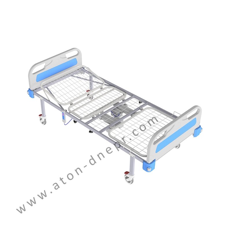 Ліжко з електроприводом чотирьохсекційне медичне функціональне АТОН КФ-4-ЕП-БП-К125 від компанії Фармєдіс, ТОВ - фото 1
