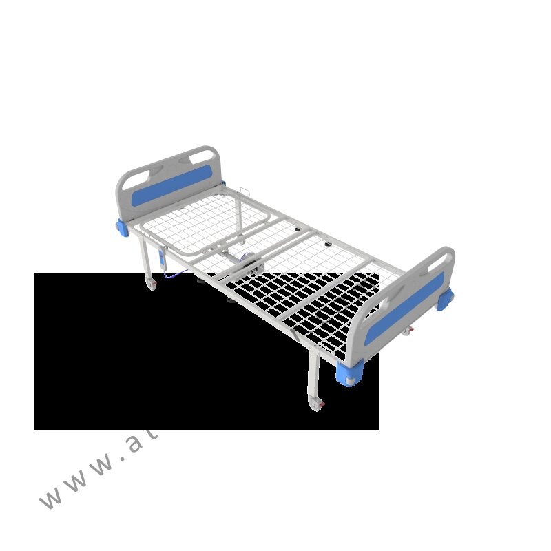 Ліжко з електроприводом двохсекційне медичне функціональне АТОН КФ-2-ЕП-БП-К125 від компанії Фармєдіс, ТОВ - фото 1
