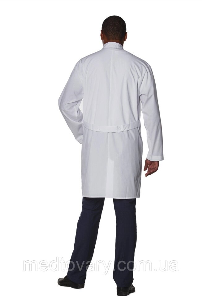 Медичний чоловічий халат «АРТУР» 48-176 від компанії Фармєдіс, ТОВ - фото 1