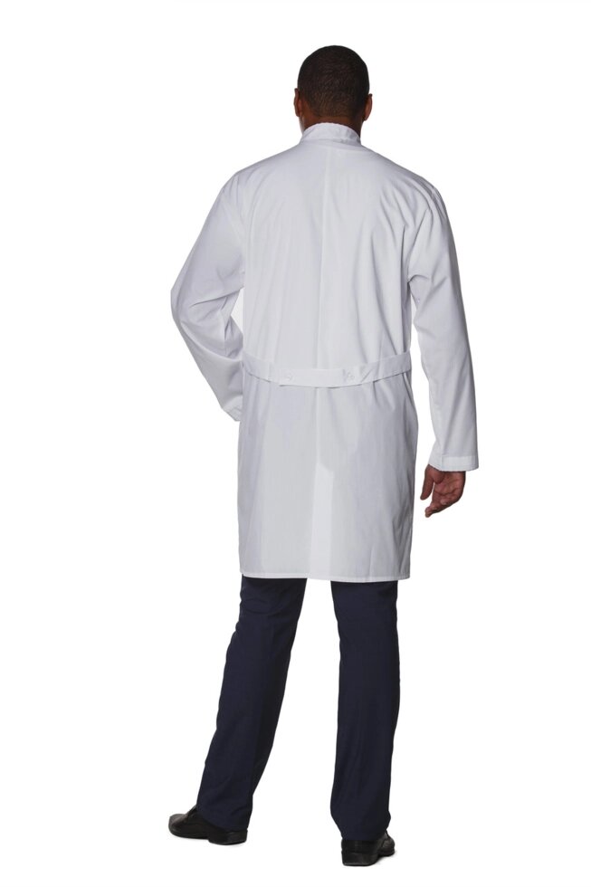 Медичний чоловічий халат «АРТУР» 50-182 від компанії Фармєдіс, ТОВ - фото 1