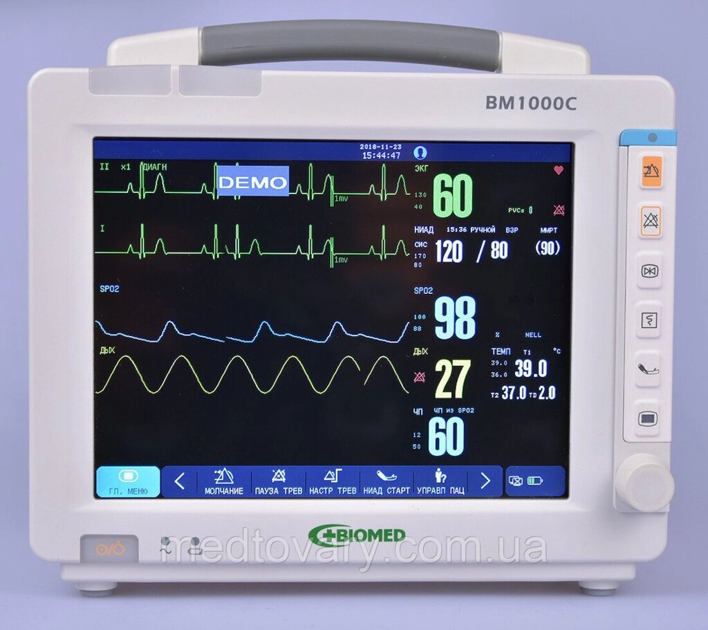 Модульний монітор пацієнта ВМ1000С від компанії Фармєдіс, ТОВ - фото 1