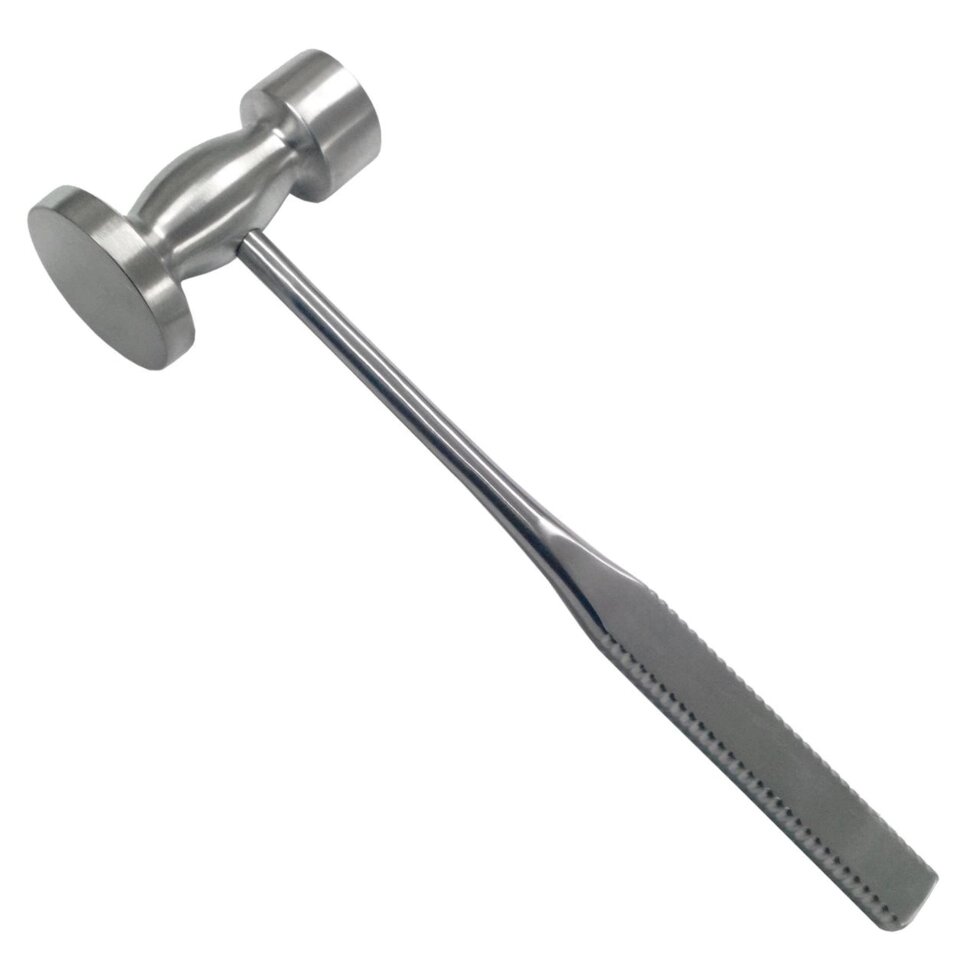 Молоток хірургічний металевий з легкою металевою ручкою 400 гр. Довжина 24 см від компанії Фармєдіс, ТОВ - фото 1