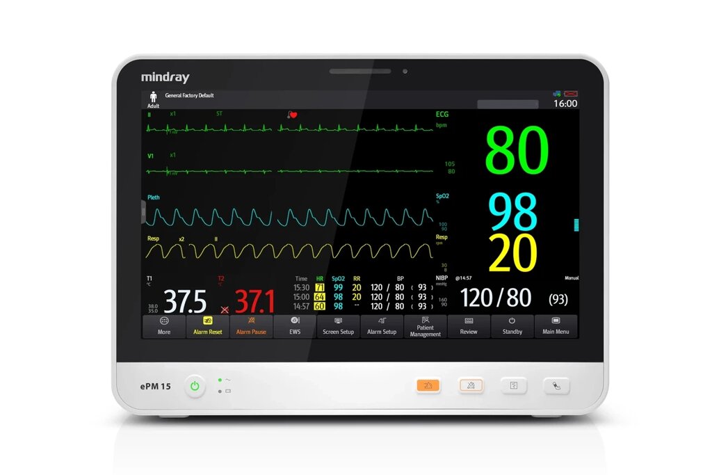 Монітор пацієнта Mindray ePM15 від компанії Фармєдіс, ТОВ - фото 1