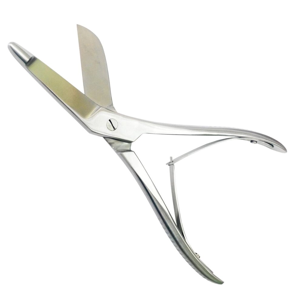 Ножиці для розрізання гіпсових пов'язок медичні по Seutin. Довжина 23 см від компанії Фармєдіс, ТОВ - фото 1