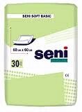 Пелюшки 60х60 "Seni Soft Basic №30 від компанії Фармєдіс, ТОВ - фото 1