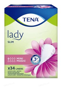 Прокладки урологічні TENA Lady Slim Mini Magic (34 шт)