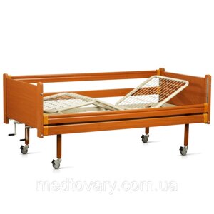 Ліжко дерев'яне функціональне трисекційне