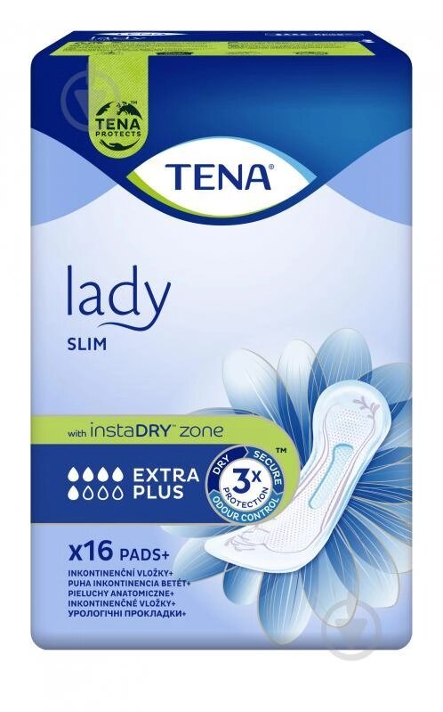 Прокладки урологічні TENA Lady Slim Extra Plus від компанії Фармєдіс, ТОВ - фото 1