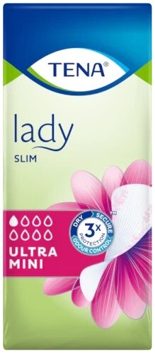 Прокладки урологічні TENA Lady Slim Ultra Mini від компанії Фармєдіс, ТОВ - фото 1