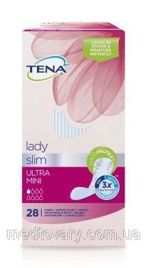 Прокладки урологічні TENA Lady Ultra Mini від компанії Фармєдіс, ТОВ - фото 1
