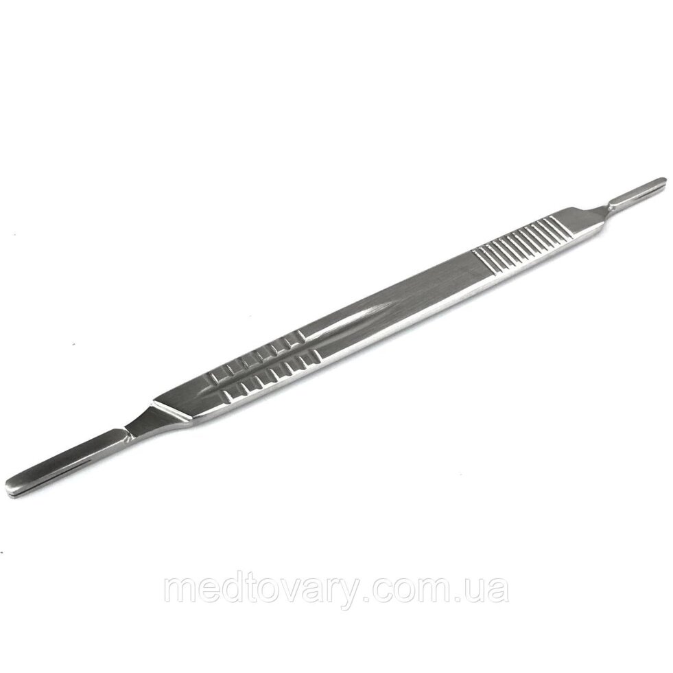 Ручка скальпеля велика No 4L від компанії Фармєдіс, ТОВ - фото 1