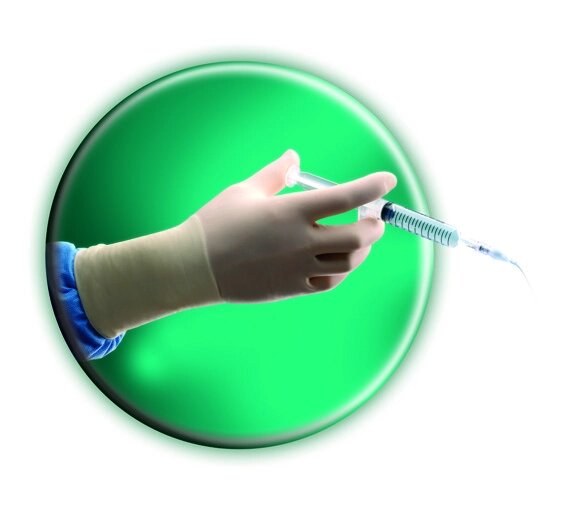 Рукавички латексні хірургічні без пудри стерильні Medi-Grip Latex PF від компанії Фармєдіс, ТОВ - фото 1