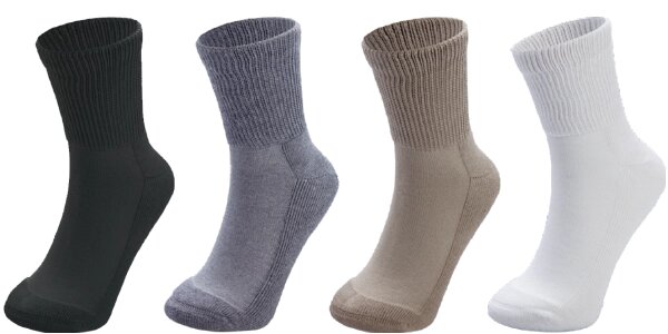 Шкарпетки ортопедичні Chitosan білі M від компанії Фармєдіс, ТОВ - фото 1